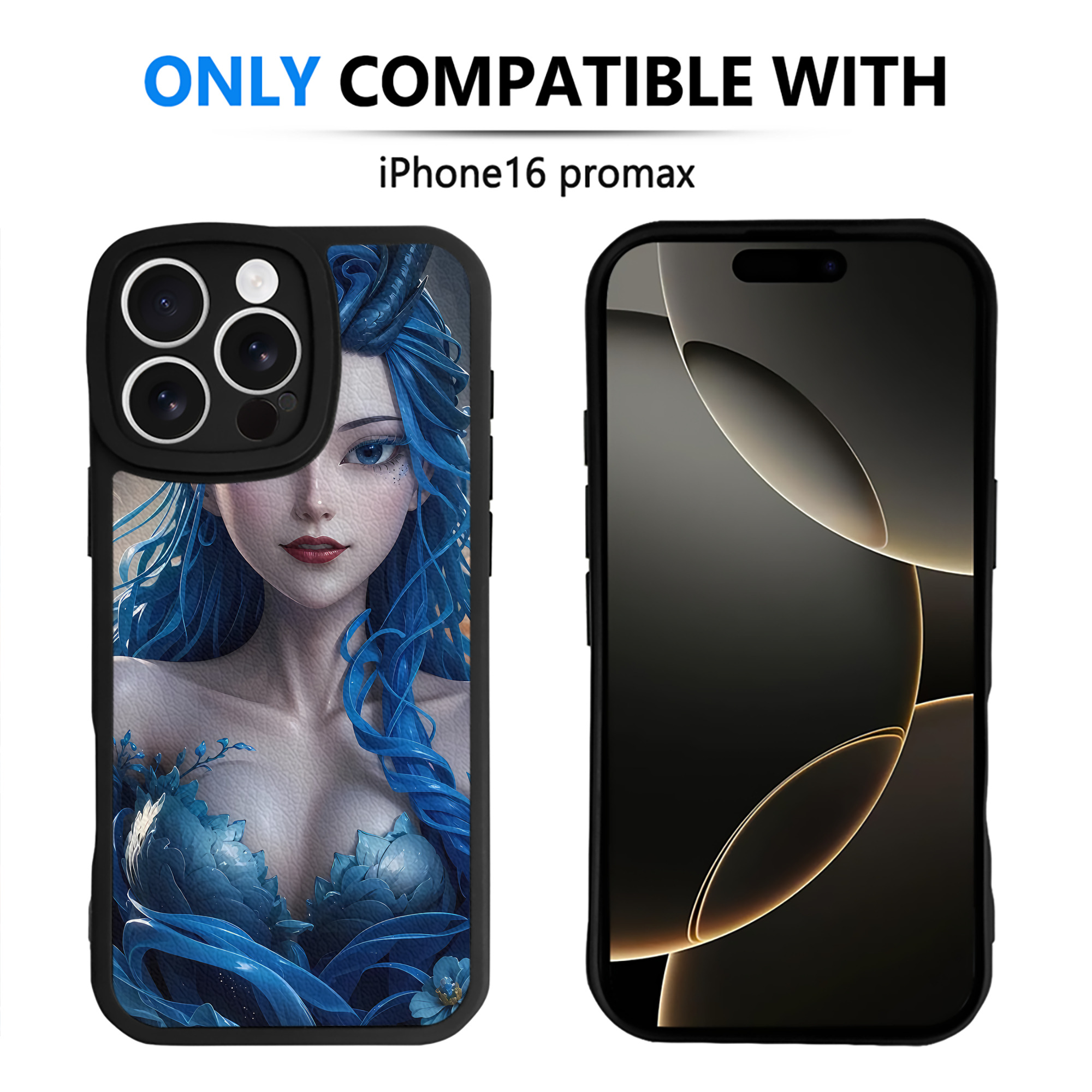 （画像用） Ne Zha 2 ナタ 魔童の大暴れ 【iPhone 16シリーズ対応】シリコンスマホケース（レザー調） 材質：シリコン
